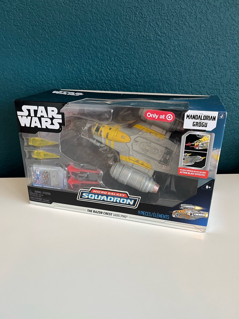 Star Wars Micro GalStar Wars Micro Galaxy Squadron The Razor Crest (Adelphi) Toy